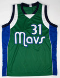 Jason Terry Signed Dallas Mavericks Jersey (JSA COA) Ex-Arizona Point Guard