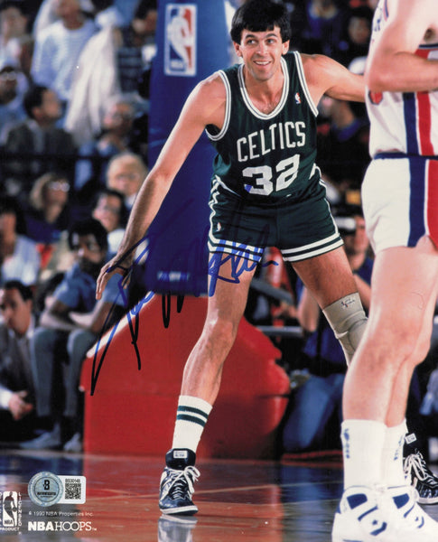 Kevin McHale Autographed 8x10 Photo Boston Celtics Beckett BAS QR #BS30148
