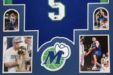 FRAMED DALLAS MAVERICKS JASON KIDD AUTOGRAPHED JERSEY BECKETT HOLO