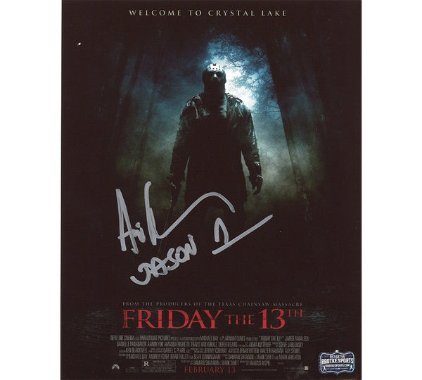 Ari Lehman Signed Friday the 13th Unframed 8x10 Crystal Lake Photo - Insc