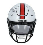 Howie Long Autographed Raiders HOF Logo Mid-Size Speedflex MIDI Helmet Beckett