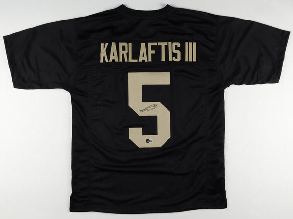 George Karlaftis Signed Purdue Boilermakers Jersey (Beckett) Chiefs Def. End