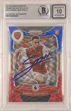 Gabriel Martinelli Signed 2021-22 Panini Prizm EPL Rookie - BGS 10 Autograph