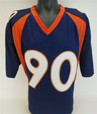 Neil Smith Signed Denver Broncos Jersey (JSA COA) 6xPro Bowl Defensive End