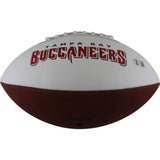 Derrick Brooks Autographed Tampa Bay Buccaneers Logo Football Insc Beckett 49095