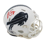 Amari Cooper Signed Buffalo Bills Speed Salute to Service 3 NFL Mini Helmet