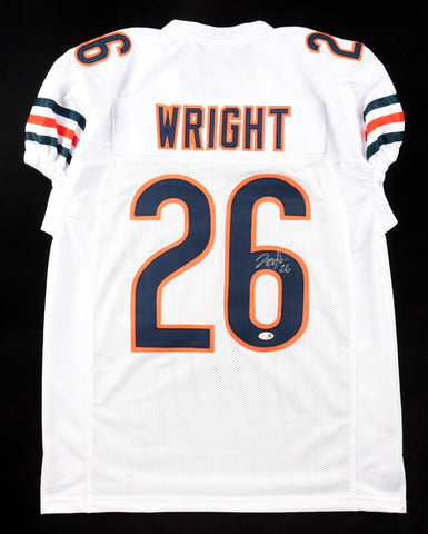 Nahshon Wright Chicago Bears Pro Cut Jersey (JSA) 2021 3rd Round Pick / OSU / DB