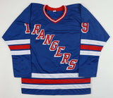 Jean Ratelle Signed New York Rangers Jersey (JSA COA) 3xInscribed See Photos HOF