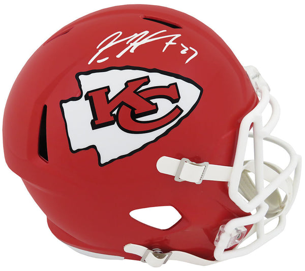 Kareem Hunt Signed KC Chiefs Riddell Full Size Speed Replica Helmet - (Fanatics)