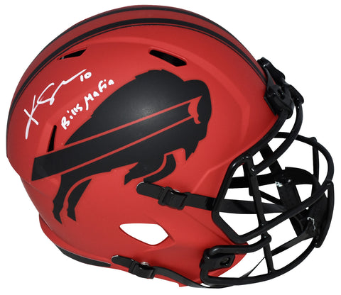 KHALIL SHAKIR AUTOGRAPHED BUFFALO BILLS RAVE FULL SIZE SPEED HELMET BECKETT