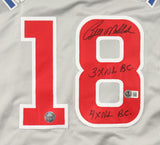 Bill Madlock Signed Chicago Cubs Jersey Inscribed 3xNL BC. & 4xNL B.C. (Beckett)