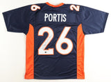 Clinton Portis Signed Denver Broncos Jersey (Beckett) 2xPro Bowl Running Back