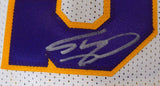 LAKERS SHAQUILLE O'NEAL AUTOGRAPHED WHITE JERSEY SIGNED ON #3 BECKETT 191133