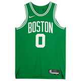 Jayson Tatum Autographed Boston Celtics Authentic Green Nike Jersey Fanatics
