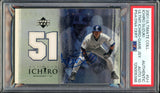2001 UD Ultimate Collection Game Jersey #U-I Ichiro Suzuki RC PSA/DNA 10 Auto