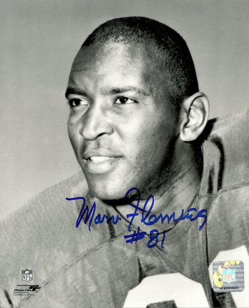 Packers Tight End MARV FLEMING Signed 8x10 Photo #3 AUTO - SB I & II Champ