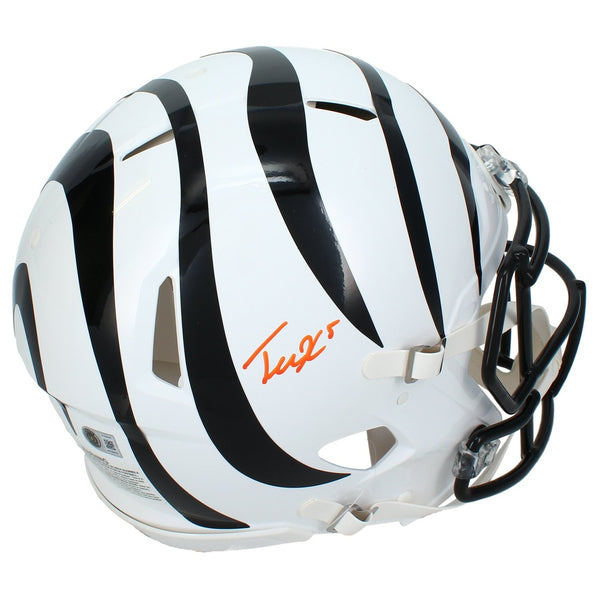 Tee Higgins Autographed Cincinnati Bengals Alternate Authentic Helmet Beckett