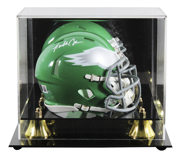 Eagles Randall Cunningham Signed 2023 On-Field Alt Speed Mini Helmet W/ Case BAS