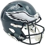 MICHAEL VICK AUTOGRAPHED EAGLES GREEN FULL SIZE HELMET BECKETT WITNESS 243606