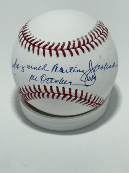 REGGIE JACKSON Signed MLB Baseball - Full Name w/ "Mr. October" AUTO - JSA