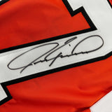 Autographed/Signed Jeremy Roenick Philadelphia Orange Jersey Beckett COA