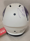 RAY LEWIS SIGNED BALTIMORE RAVENS LUNAR ECLIPSE SPEED AUTHENTIC HELMET BECKETT