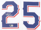 Rafael Palmeiro Signed Texas Rangers Nike Jersey (JSA) 500 HR/ 3000 Hit Club