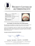 Dodgers Don Drysdale, Vin Scully & Ross Porter Signed Onl Baseball BAS #AA03157