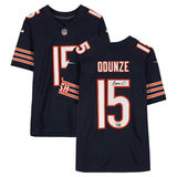Rome Odunze Autographed Chicago Bears Navy Nike Vapor Limited Jersey Fanatics