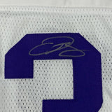 FRAMED Autographed ODELL BECKHAM JR. & JARVIS LANDRY 33x42 LSU Jersey JSA COA