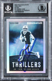 Derek Carr Signed 2023 Rookies & Stars Thrillers Silver #21 Card BAS Slabbed 2