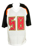 Shaquil Barrett Signed Tampa Bay Buccaneers White Jersey (JSA COA) Pro Bowl L.B