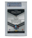 Ray Lewis Autographed/Signed 2018 HOF Tribute Trading Card Beckett 39423