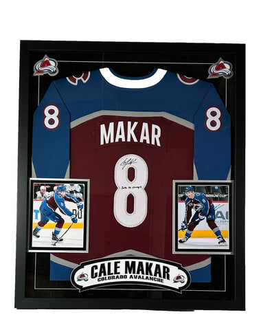 Cale Makar Autographed/Inscribed "2022 SC Champs" Breakaway Jersey - LSM COA