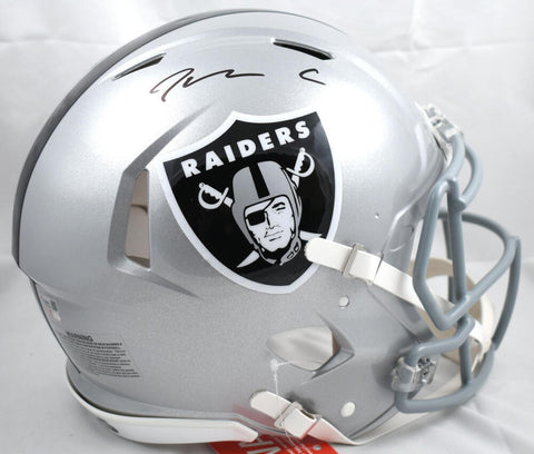 Maxx Crosby Autographed Las Vegas Raiders F/S Speed Authentic Helmet - Fanatics