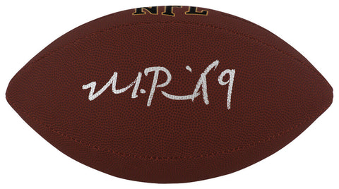 Michael Penix Jr. Signed Wilson Super Grip Full Size NFL Football (SCHWARTZ COA)