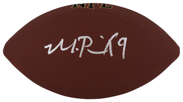 Michael Penix Jr. Signed Wilson Super Grip Full Size NFL Football (SCHWARTZ COA)