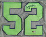 Darrell Taylor Signed Seattle Seahawks Jersey (Beckett) 2020 2nd Rnd Pk Tennesse