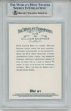 William Shatner Signed 2017 Topps Allen & Ginter #246 Card Slab Beckett 57118