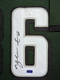 FRAMED PHILADELPHIA EAGLES ZACH ERTZ AUTOGRAPHED JERSEY JSA COA