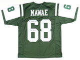 Kevin Mawae Signed New York Jets Jersey (JSA COA) 8xPro Bowl Center / 2019 HOF