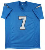 UNC Sam Howell Authentic Signed Carolina Blue Pro Style Jersey BAS Witnessed