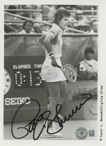 Pam Shriver Tennis Authentic Signed 8x10 Photo Autographed BAS #BK43336