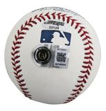 Astros George Springer Authentic Signed Manfred OML Baseball BAS #BY103697