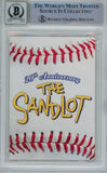 Shane Obexzinski Signed The Sandlot 20 Anniv. Insert Beckett Auto 10 40677