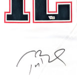 Tom Brady New England Patriots Signed Nike White Game Jersey Fanatics