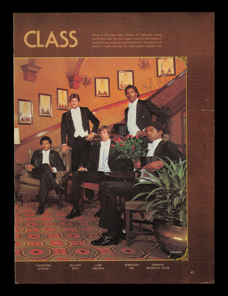 Cliff Robinson & Jeff Lamp Autographed 8x11 Magazine Photo & 3 Others 237970