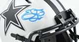 Emmitt Smith Autographed Dallas Cowboys Rave Speed Mini Helmet - Beckett W Holo
