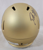 DEION SANDERS SIGNED COLORADO BUFFALOES F/S SPEED REPLICA HELMET (BECKETT)