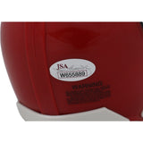 Len Dawson Autographed/Signed Kansas City Chiefs VSR4 Mini Helmet JSA 47953